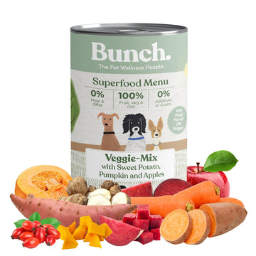 Bunch Nass-Menü Veggie-Mix mit Süßkartoffel (6 x 400g)